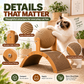 💖50% OFF!🐱Natural Sisal Cat Scratching Ball With Cardboard Pad✨