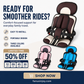 🧳👶 50% OFF! Portable Child Protection Car Seat – Lightweight 0.4kg, foldable & breathable mesh. 5‑point safety harness for 0‑12 years – stress‑free travel! 🚗✨