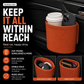 💞50K+ SOLD!🚗🧺 50% OFF! Leather Car Door Cup Holder – Wide‑mouth opening, easy reach for drinks & phone. Clip‑on secure fit. PU leather, tough & stylish. 🛡️✨