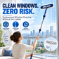 Window Cleaning Squeegee for High-Rise Windows