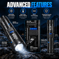 Super Strong Light Zoomable Flashlight