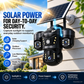 Triple Lens Solar WiFi Security Camera