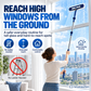 Window Cleaning Squeegee for High-Rise Windows
