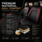 🎁🚗9-Piece Universal Fit Leather Car Seat Cover Set