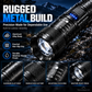 Super Strong Light Zoomable Flashlight