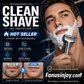 🎉🎉Surprise 50% discount！🔥Over 100,000 units sold！👱‍♂️The best grooming tool for men！Men's Efficient Rechargeable Foil Electric Shaver