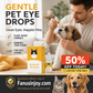 🏆Special Offer Buy 3 Get 2 Free！🐈Care for your furry friends anytime!🐕🔥Gentle Pet Eye Drops
