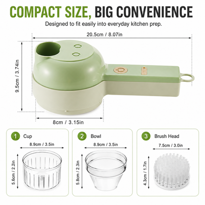 🔥Multifunctional Household Electric Garlic Processing Machine