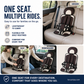 🧳👶 50% OFF! Portable Child Protection Car Seat – Lightweight 0.4kg, foldable & breathable mesh. 5‑point safety harness for 0‑12 years – stress‑free travel! 🚗✨