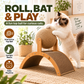 💖50% OFF!🐱Natural Sisal Cat Scratching Ball With Cardboard Pad✨