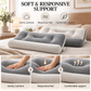 💤 50% OFF NOW! 😴 Ultra-Comfort Ergo Pillow – Sleep Like a Dream! – Contoured support, breathable cover & perfect for neck and back relief 🛌