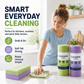 💥Buy 3 Get 2 Free! ✨️Keep your cleaning cloths clean and hygienic all the time!Multipurpose Reusable Tear-Off Cleaning Cloth Roll