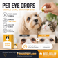 🏆Special Offer Buy 3 Get 2 Free！🐈Care for your furry friends anytime!🐕🔥Gentle Pet Eye Drops