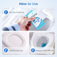 🎁2026 Hot Sale！✨️Buy 3 Get 2 Free 🎁No Worry Of Public Toilet Anymore👋💥 Disposable Plastic Toilet Seat Cover