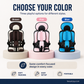 🧳👶 50% OFF! Portable Child Protection Car Seat – Lightweight 0.4kg, foldable & breathable mesh. 5‑point safety harness for 0‑12 years – stress‑free travel! 🚗✨