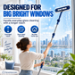 Window Cleaning Squeegee for High-Rise Windows