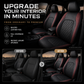🎁🚗9-Piece Universal Fit Leather Car Seat Cover Set