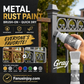 ✨New Arrival-🔥Limited Time 50% OFF! 🖌️Refresh paint surfaces in one simple spray!✨🏠Water-Based Metallic Silver Paint with Built-in Brush💥👍