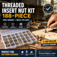 🏭Factory Direct 50% Off 🔥50,000 Units Sold！👷‍♂️🛠️An Essential Tool Set for Craftsmen 🔥188 PCS Hexagon Socket Nuts Set