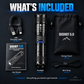 Super Strong Light Zoomable Flashlight