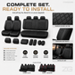 🎁🚗9-Piece Universal Fit Leather Car Seat Cover Set
