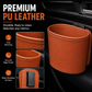 💞50K+ SOLD!🚗🧺 50% OFF! Leather Car Door Cup Holder – Wide‑mouth opening, easy reach for drinks & phone. Clip‑on secure fit. PU leather, tough & stylish. 🛡️✨