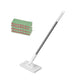 Flat Mop with Stainless Steel Handle, come with Reusable Washable Mop Cloths🏆
