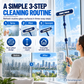 Window Cleaning Squeegee for High-Rise Windows