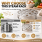 ⏳Time-Limited Special⏰Heat-Safe Egg Steaming Rack