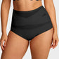 🌸 Last Day Special Price £ 9.99 ! 🔥Plus-Size High-Waist Cross Tummy Control Panties