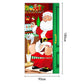 🎅50% OFF NOW! Christmas Santa Front Door Banner – Festive Santa Door Cover, Large Hanging Door Backdrop for Home Holiday Party, Xmas Porch Decor