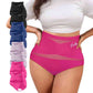 🌸 Last Day Special Price £ 9.99 ! 🔥Plus-Size High-Waist Cross Tummy Control Panties