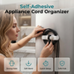 🎁Special Offer Buy 3 Get 2 Free! 🏠Say goodbye to messy wires! Keep your home tidy! 🔌 Self-Adhesive Silicone Appliance Cord Organizer ✨