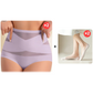 🌸 Last Day Special Price £ 9.99 ! 🔥Plus-Size High-Waist Cross Tummy Control Panties