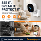 🔥Limited Time 50% Off！📹Care for him anytime, anywhere in every way！2-Way Audio Wireless Security Camera