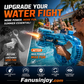 💦Summer 50% special offer！🔫Everyone loves this water gun！Electric High-Pressure Water Gun with Circular Clip