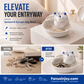 ⌛️Limited time 50% off! 🗝️Furniture to show your high-end taste! Blue and White Ocean Theme Key Holder Tray Ceramic Home Decor