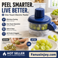 🔥Surprise 50% discount！👨‍🍳Your perfect kitchen helper！🍴 6-Blade Electric Fruit Peeling Machine