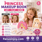 👑LAST DAY SALE ONLY ￡11.99!! 🎨Mess-Free Paper Play, Realistic Fun for Girls ✨ Princess Makeup & Diamond Painting Craft Kit