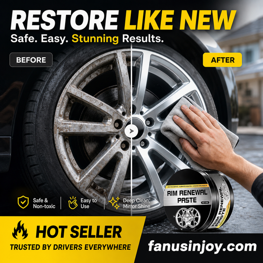 🎇Super discount! Give your tires a fresh new look.All-in-One Wheel Care & Restoration Paste