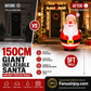 🎄🎅Christmas Special 50% Off！🤶Santa Claus is coming to your home with gifts！🎁150cm Inflatable Santa Claus Tumbler with LED Light Christmas Outdoor Party Decoration