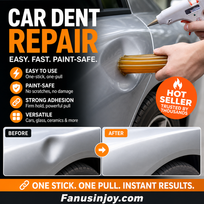✨️Buy X Get X Free! 🛠️Fix car dents effortlessly! 🚗Paintless Dent Repair Glue Stick for Car