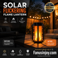 🔥Limited time 50% off！🏮Must-have item for warm ambient vibes！✨️Solar Flickering Flame Lantern