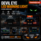 🚗👀Catch all eyes & boost driving safety-Solar Powered LED Car Warning Light