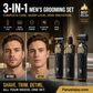 🔥50% OFF! 👱‍♂️One complete set for all men’s grooming needs! 3-in-1 Grooming Set for Men – Hair & Beard