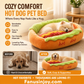🔥50% OFF for a limited time! 🐱🐶 Fur babies' favorite! 🌭Funny Hot Dog Pet Bed Cozy Warm Nest for Dogs and Cats