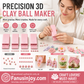 ⏳️Limited Time 50% OFF, as low as🔥 £12.99 per set！👩🏻‍🎨Essential tools for craft lovers！3D Printed Mini Clay Ball Maker Set