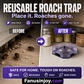 💥Buy 3 Get 2 Free! ❌ Eliminate all cockroaches! Reusable Effective Roach Trap