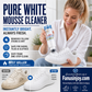 🔥Buy 3 Get 2 Free！🥼Yellow stain remover brightens clothes and tiles！Rinse-Free Foam Cleaner with Built-In Brush