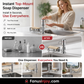 👨‍🍳Recommended by kitchen pros! Cut your time by 50%-Quick Install Kitchen Soap Dispenser